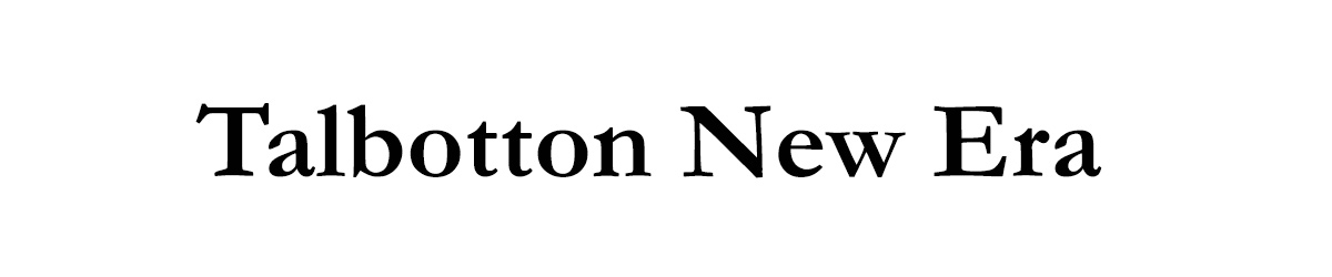 Talbotton New Era, Serving The People Of Talbot County Since 1879